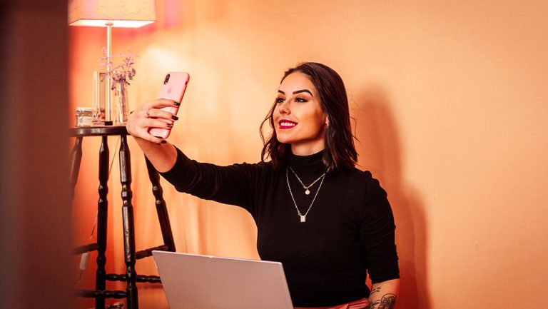 Content creator pic